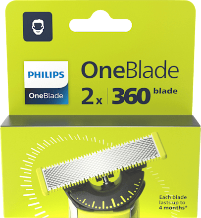 Rasierklingen, OneBlade 360 QP420/50, 2 St