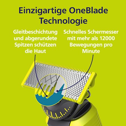 Rasierklingen, OneBlade 360 QP430/50, 3 St