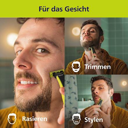 Rasierklingen, OneBlade 360 QP949/50 & Intimate Blade Set, 1 St