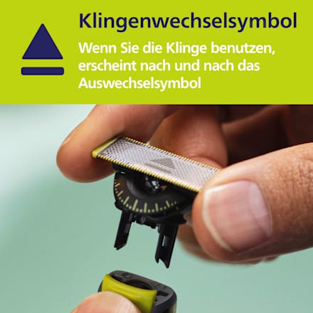 Rasierklingen, OneBlade 360 QP949/50 & Intimate Blade Set, 1 St