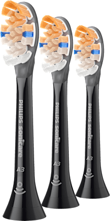 Aufsteckbürsten A3 Premium All-in-one schwarz, 3 St