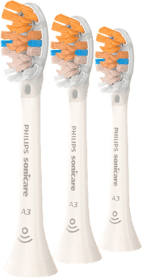 A3 Premium All-in witte borstelkoppen, 3 stuks