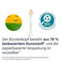 A3 Premium All-in witte borstelkoppen, 3 stuks