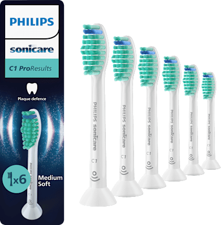 Aufsteckbürsten C1 ProResults, 6 St Philips Sonicare