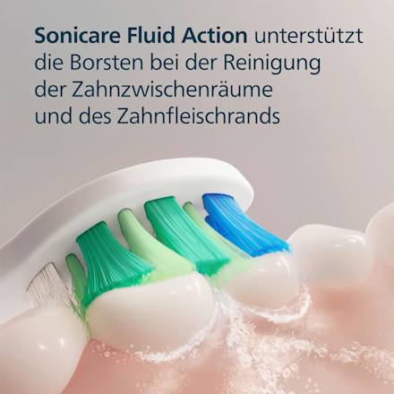 Aufsteckbürsten i InterCare weiß, 4 St