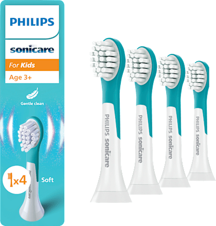 Aufsteckbürsten Kinder ab 3 Jahren, 4 St Philips Sonicare