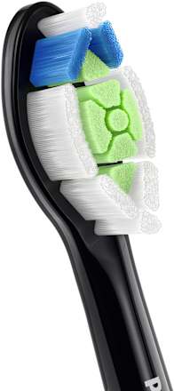 Aufsteckbürsten W2 OptimalWhite schwarz, 3 St