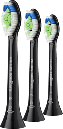 Aufsteckbürsten W2 OptimalWhite schwarz, 3 St