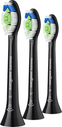 Aufsteckbürsten W2 OptimalWhite schwarz, 3 St
