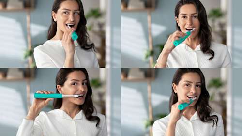 Elektrische sonische tandenborstel Serie 4100 turquoise, 1 stuk