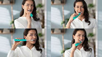 Elektrische sonische tandenborstel Serie 4100 turquoise, 1 stuk