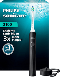 Schallzahnbürste 2100 schwarz, 1 St