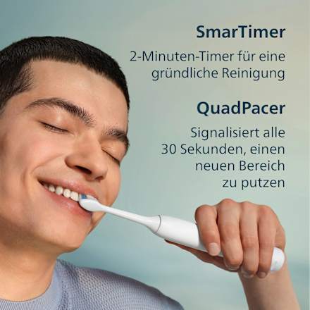 Schallzahnbürste 4100 weiß, 1 St