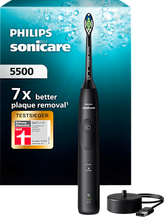 Schallzahnbürste 5500 schwarz, 1 St