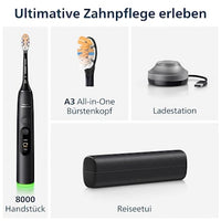 Schallzahnbürste Diamond Clean 8000 schwarz, 1 St