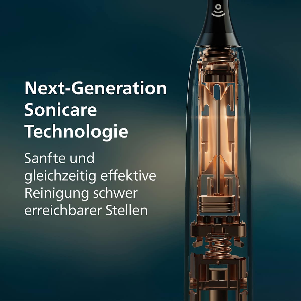 Philips Sonicare Schallzahnbürste Diamond Clean 8000 schwarz, 1 St