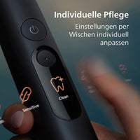 Philips Sonicare Schallzahnbürste Diamond Clean 8000 schwarz, 1 St