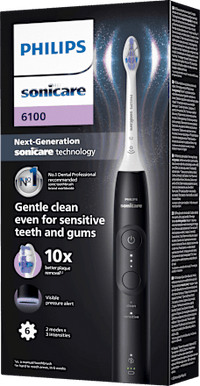 Schallzahnbürste Series 6100 schwarz, 1 St Philips Sonicare