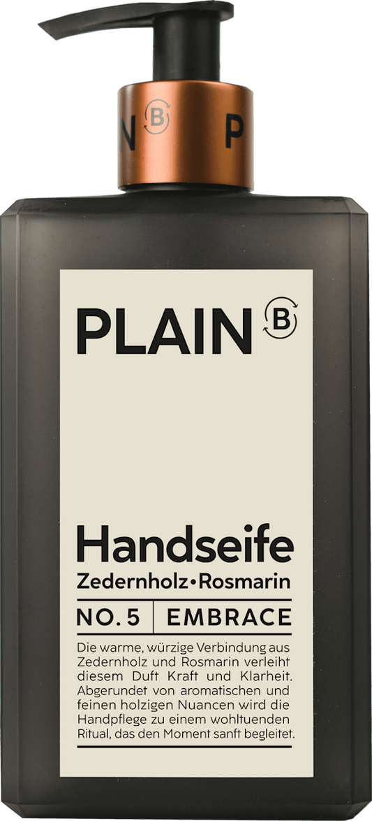 PLAIN B Savon liquide Bois de cèdre Romarin, 250 ml