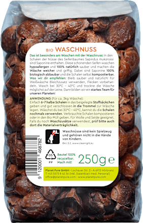 Waschnüsse Natur 50 WL, 250 g