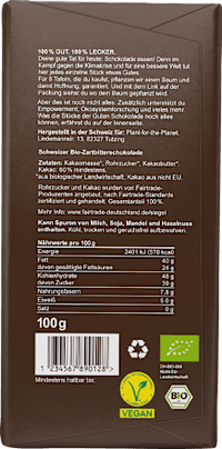 Pure chocolade, 100 g