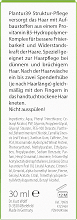 Haarkur Struktur-Pflege, 30 ml