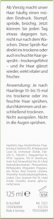 Leave-in spraybehandeling, 125 ml