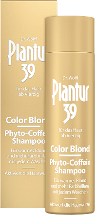 Shampoo Phyto-Cafeïne Kleur Blond, 250 ml
