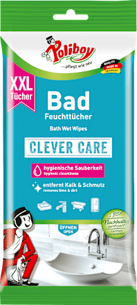 Badkamerreiniger vochtige doekjes, 24 stuks