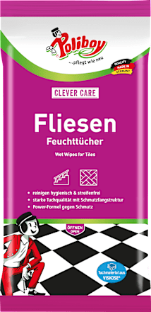 Feuchte Bodentücher Fliesen, 15 St