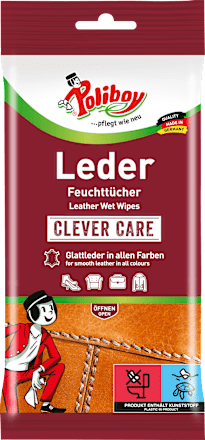 Möbelpflege Feuchttücher alle Glattleder, 20 St