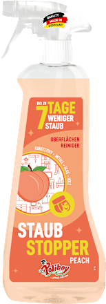 Möbelreiniger Staubstopper Peach, 500 ml Poliboy