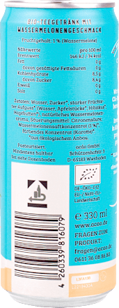 Eistee, Wassermelone, 330 ml EINWEG