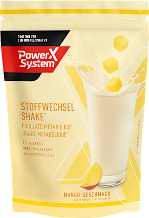 Power System Diät Shake, Stoffwechsel Shake Mango-Geschmack, 350 g