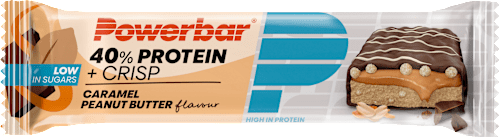 Proteinriegel, 40% Protein+ Crisp, Caramel Peanutbutter Geschmack, 40 g