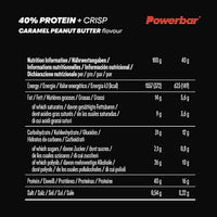 Proteinriegel, 40% Protein+ Crisp, Caramel Peanutbutter Geschmack, 40 g