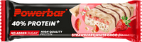 Proteinriegel, 40% Protein+, Strawberry White Choc Geschmack, 40 g