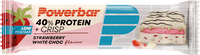 Proteinriegel, 40% Protein+, Strawberry White Choc Geschmack, 40 g