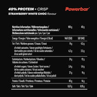 Proteinriegel, 40% Protein+, Strawberry White Choc Geschmack, 40 g