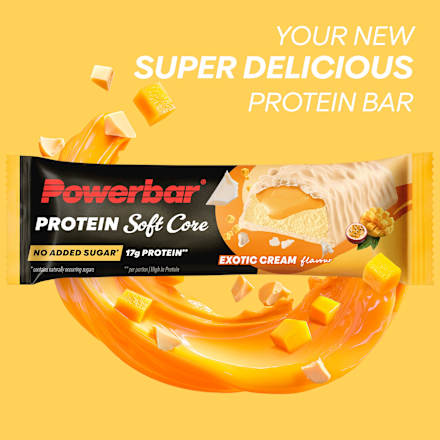 Proteinriegel, Protein Soft Core, Exotic Cream Geschmack, 48 g