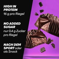 Proteinriegel, Soft Core Dark Chocolate Brownie, 48 g
