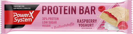 Barre protéinée PowerX System 30%, Yaourt à la framboise, 40 g