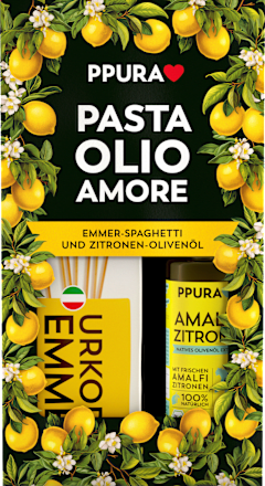 Geschenkset Spaghetti + Olivenöl 2tlg, 1 St PPURA