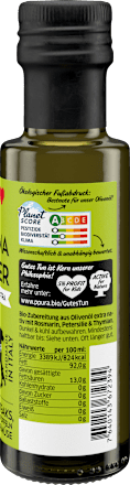 Extra vierge olijfolie "Toscaanse kruiden" met rozemarijn, peterselie en tijm, 100 ml