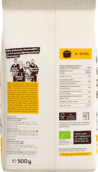 Nudeln, Fusilli aus Emmer, 500 g