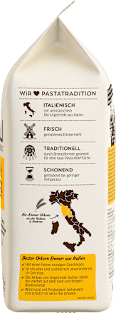 Nudeln, Fusilli aus Emmer, 500 g