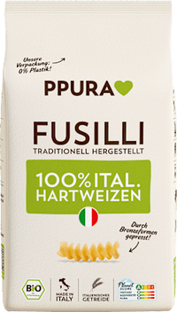 Nudeln, Fusilli aus italienischem Hartweizen, 500 g