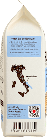 Nudeln, Fusilli aus Vollkornreis, glutenfrei, 400 g