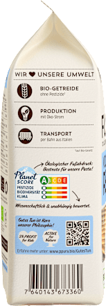 Nudeln, Fusilli aus Vollkornreis, glutenfrei, 400 g