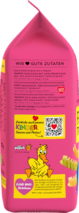 Nudeln, Fusilli tricolore für Kinder, 500 g